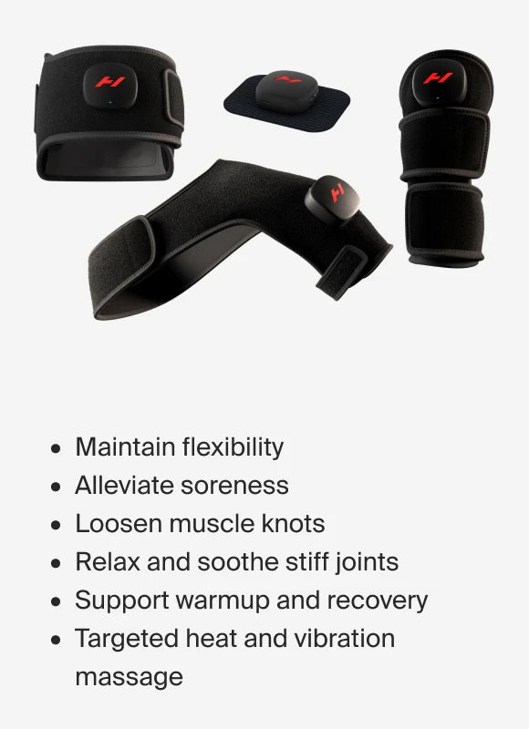 Venom 2 system with heating features for muscle relief.